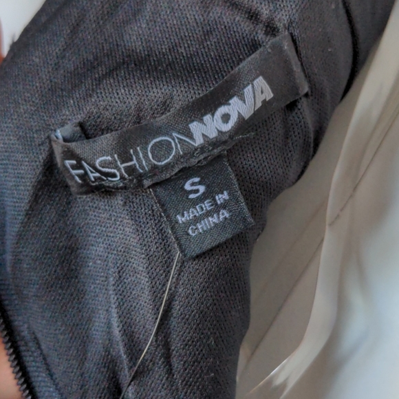 S Little Black Princess Lined Dress Fashion Nova - Picture 6 of 9